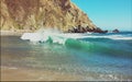 Pfeiffer Beach Park Big Sur California HWY1 Royalty Free Stock Photo