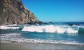 Pfeiffer Beach Park Big Sur California HWY1 Royalty Free Stock Photo