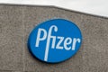 Belgium, Puurs, Pfizer logo