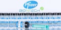 Pfizer Biontech Coronavirus Vaccine Corona Virus COVID-19 Covid syringe vaccines panoramic view