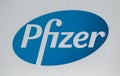 Pfizer logo Royalty Free Stock Photo