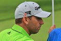 PGA Pro Sergio Garcia on the course Royalty Free Stock Photo