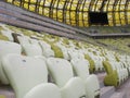 PGE Arena Gdansk Stadium Grandstand Royalty Free Stock Photo