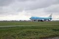 PH-BFG KLM Royal Dutch Airlines Boeing 747 is departing from Polderbaan