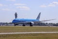 PH-BHO KLM Royal Dutch Airlines Boeing 787-9 Dreamliner departing from Amsterdam Schiphol Airport at Polderbaan