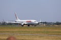 PH-CDE Corendon Dutch Airlines Boeing 737-8KN(WL) landing on Schiphol Amsterdam airport