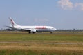 PH-CDE Corendon Dutch Airlines Boeing 737-8KN(WL) landing on Schiphol Amsterdam airport