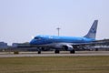 PH-EXX Embraer ERJ-175 KLM Cityhopper departing from Amsterdam Schiphol Airport at Polderbaan