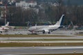 PH-GOV Dutch Air Force Boeing 737-700 jet in Zurich in Switzerland