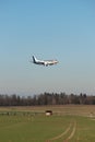 PH-GOV Dutch Air Force Boeing 737-700 jet in Zurich in Switzerland
