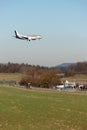 PH-GOV Dutch Air Force Boeing 737-700 jet in Zurich in Switzerland