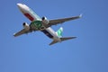 PH-HSW Transavia Boeing 737-8K2(WL)departing from Amsterdam Schiphol Airport at Aalsmeerbaan