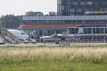 PH-LBR - C208 - Cessna 208 Caravan at Rotterdam The Hague Airport Royalty Free Stock Photo