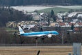 PH-NXM KLM Embraer E195-E2 jet in Zurich in Switzerland