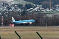 PH-NXM KLM Embraer E195-E2 jet in Zurich in Switzerland