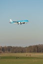 PH-NXS KLM Embraer E195-E2 jet in Zurich in Switzerland