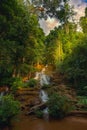 Pha Charoen Waterfall near Mae Sot Thailand Royalty Free Stock Photo