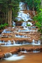 Pha Charoen waterfall, Thailand Royalty Free Stock Photo