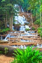 Pha Charoen waterfall, Thailand Royalty Free Stock Photo