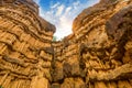 Pha Cho, Pha Cho is high soil canyon cliffs at Mae Wang National parks in Chiang Mai,Thailand. Amazing Thailand