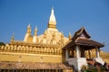 Pha That Luang stupa in Vientiane Laos