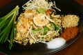 Phad Thai, Thai Food. Royalty Free Stock Photo