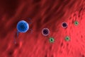 Phagocyte and viruses