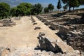 Phaistos Agora horizontal Royalty Free Stock Photo