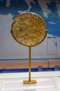 The Phaistos Disc also spelled ,Phaestos Disc Royalty Free Stock Photo