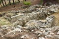 Phaistos or Festos, ancient city on the island of Crete Royalty Free Stock Photo