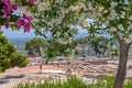 Phaistos palace archaeological site on Crete Royalty Free Stock Photo