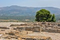 Phaistos palace archaeological site on Crete Royalty Free Stock Photo