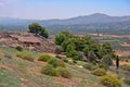 Phaistos palace archaeological site on Crete Royalty Free Stock Photo