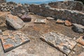 Phaistos palace archaeological site on Crete Royalty Free Stock Photo