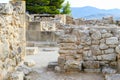 Phaistos walls Royalty Free Stock Photo