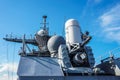 The phalanx gun ship Royalty Free Stock Photo