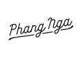 Phang Nga hand lettering on white background