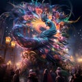 Phantasmagoric Parade: A Spectacle of Otherworldly Celebration