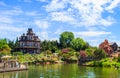 The Phantom Manor haunted house ride in Disneyland Paris. Royalty Free Stock Photo