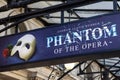 Phantom of the Opera at Her Majestys Theatre in London, UK