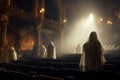 Phantom Opera House Ghosts Ghostly figures Royalty Free Stock Photo