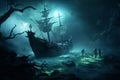 Phantom Shipwrecked Captain Phantom captain on a