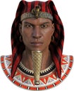 Pharaoh , Egypt, Egyptian, King, Isolated, Portrait Royalty Free Stock Photo