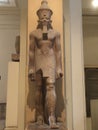 Pharaoh king at the cairo Museum in Egypt.