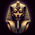 golden pharaoh mask Royalty Free Stock Photo