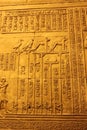 pharaonic symbols and hieroglyphics in Kom Ombo temple