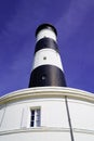 Phare de Chassiron in Saint-Denis isle Oleron island lighthouse black and white