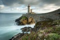 Phare du petit minou in Plouzane, Brittany, France Royalty Free Stock Photo