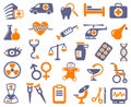 Pharma and Healthcare icons