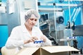 Pharmaceutical factory worker Royalty Free Stock Photo